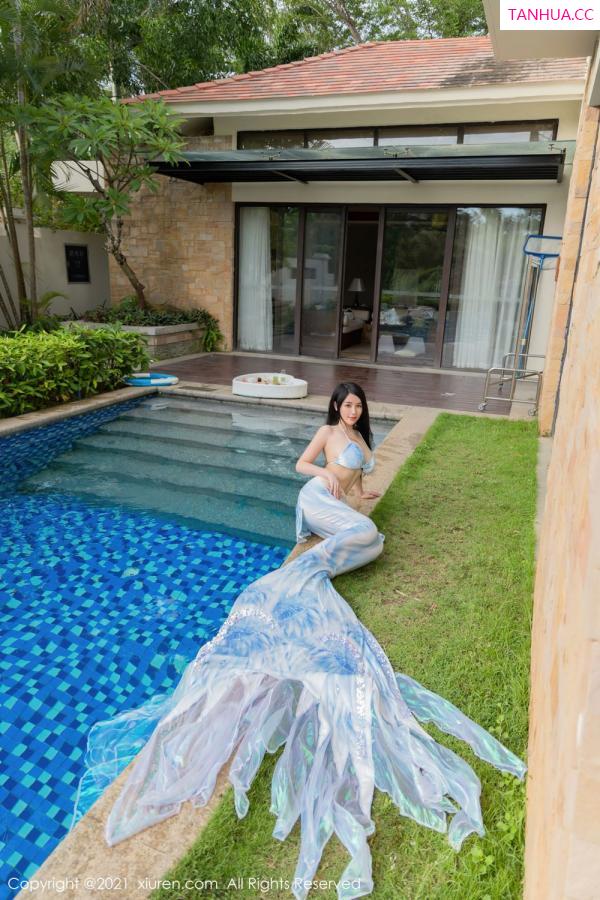 美七Mia  美七Mia泳池系列 绚丽美人鱼服饰第35张图片